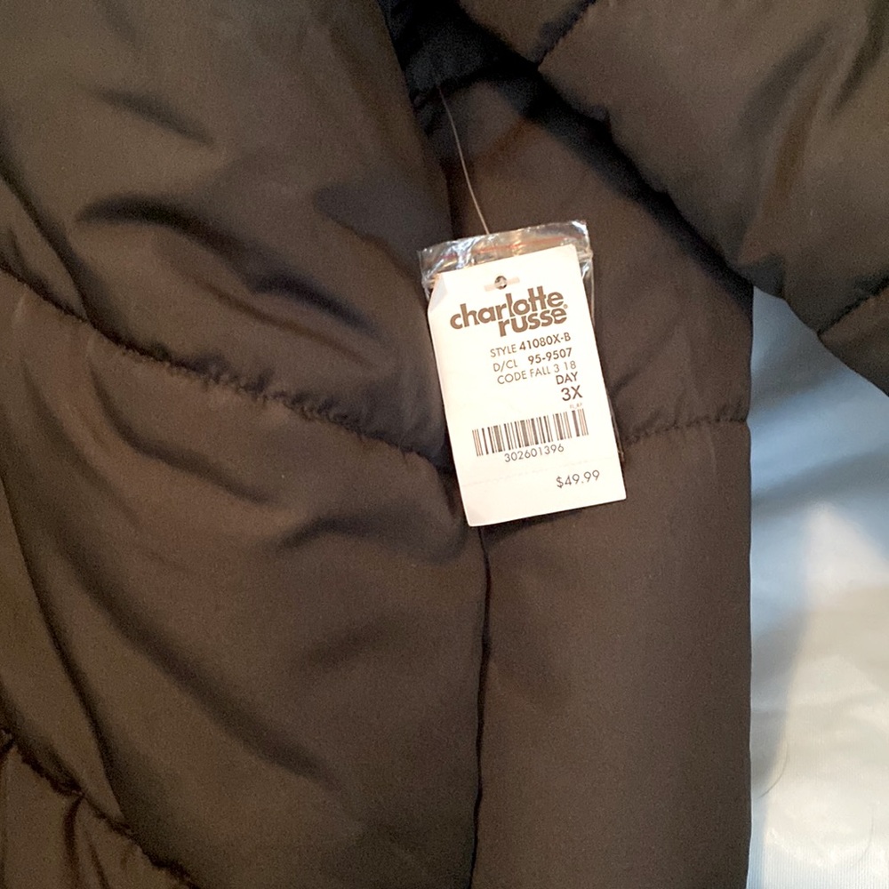 Charlotte Russe Ladies 3X Winter Jacket Never Worn